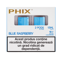 Phix PODS 2 PACK ( 2x 1.5 ml ) 18 MG Blue Raspberry