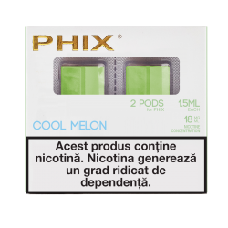 Phix PODS 2 PACK ( 2x 1.5 ml ) 18 MG Cool Melon