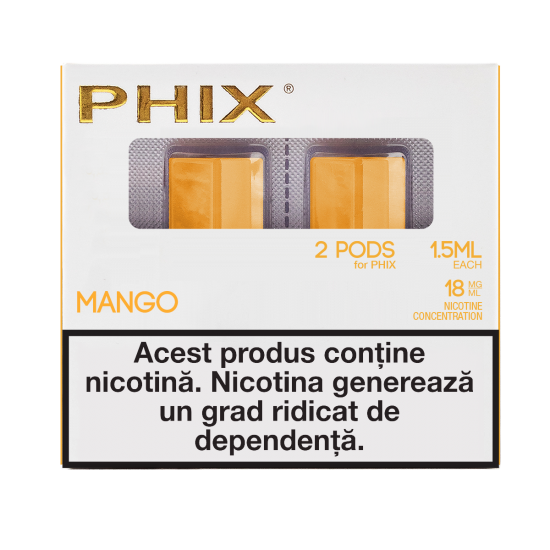 Phix PODS 2 PACK ( 2x 1.5 ml ) 18 MG Mango