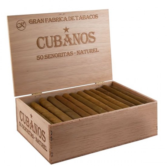 CUBANOS SENIORITAS NATURAL ( CUTIE 50 BUC )