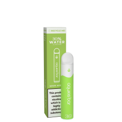 AQUIOS Disposable 2 ml Recycable 20 Mg Sour Apple
