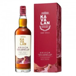 KAVALAN TRIPLE SHERRY CASK SINGLE MALT WHISKEY GB 0.7L